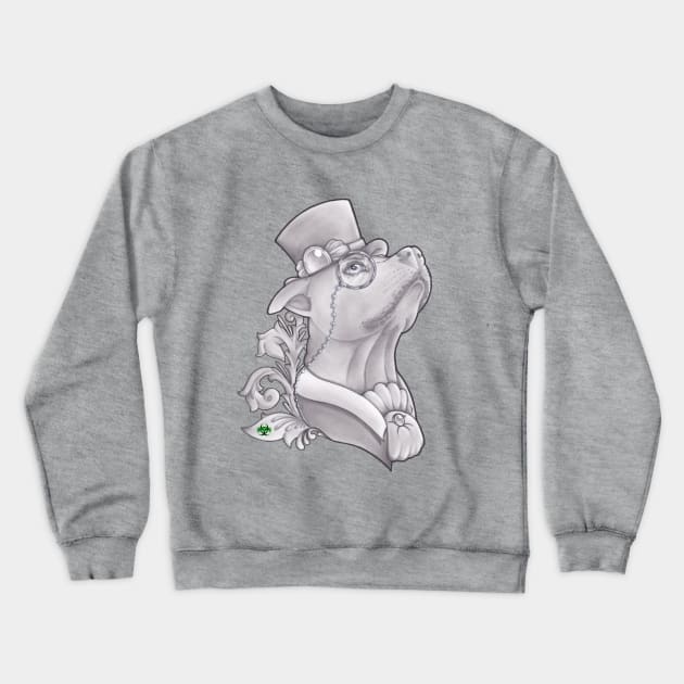 Pit and Proud Crewneck Sweatshirt by BioHallyArt